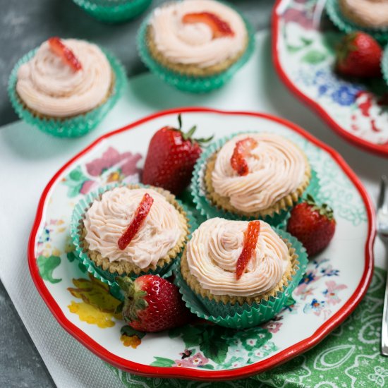 Strawberry Cupcakes