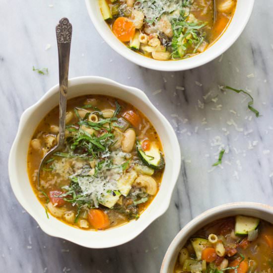 Summer Minestrone Soup