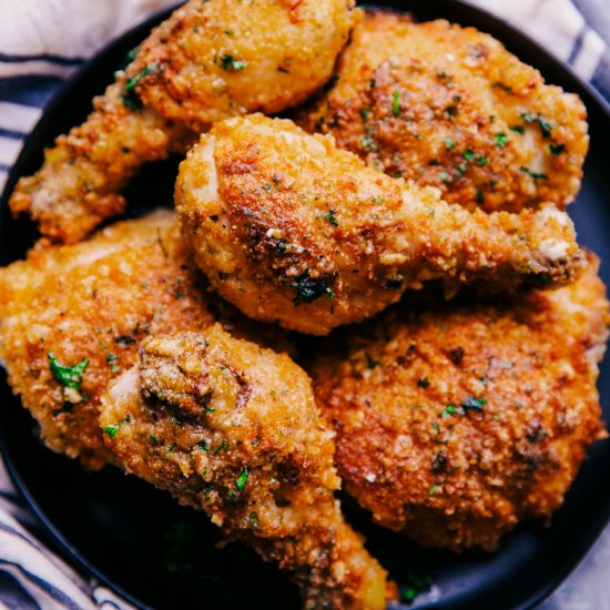 Crispy Baked Ranch Chicken