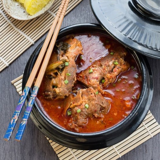 Korean Pork Bone Soup