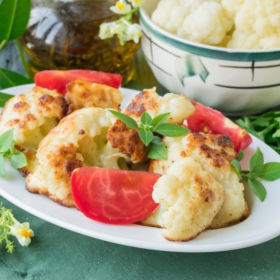 Simple Spicy Fried Cauliflower