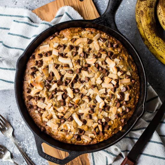 Skillet Banana Bread