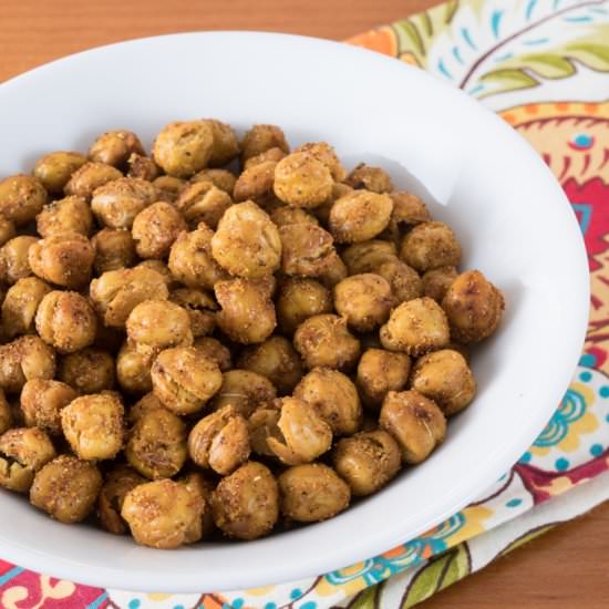 Crunchy Roasted Chickpeas