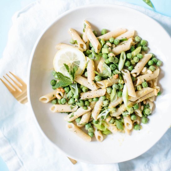 Protein-Packed Pea And Mint Pasta