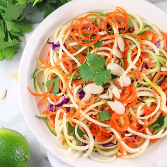 Spiralized Thai Salad