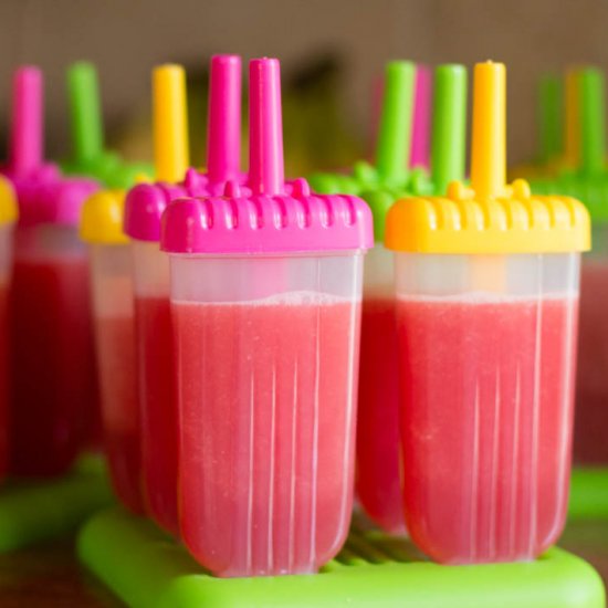 Watermelon Popsicles