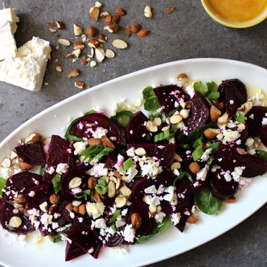 Grilled Springtime Beet Salad