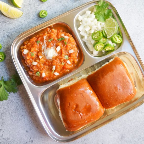 Mumbai Pav Bhaji in Instant Pot