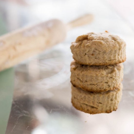 Easy Homemade Dairy Free Biscuits