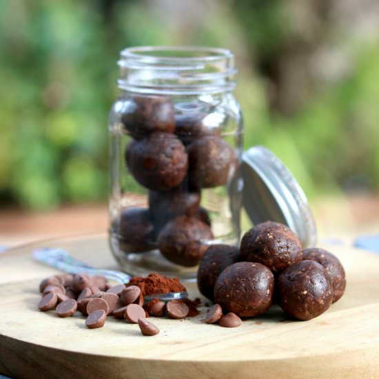 Double Chocolate Bliss Balls