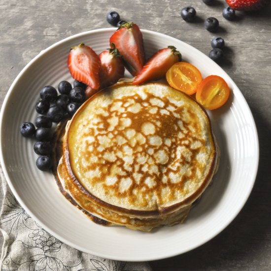 Gluten-Free, High-Protein Pancakes