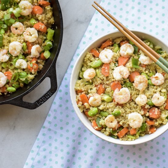 Shrimp Fried Cauliflower Rice