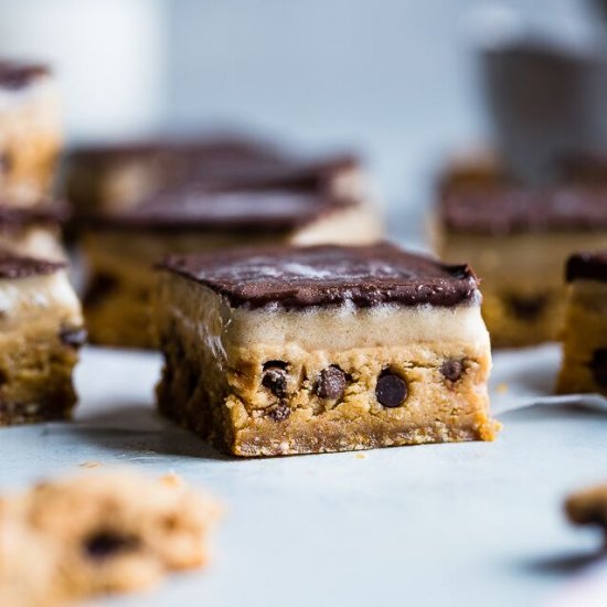 Cookie Dough Banana Ice Cream Bars