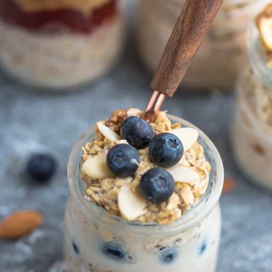 Blueberry Overnight Oats