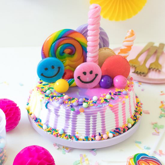 Rainbow Freak Cake