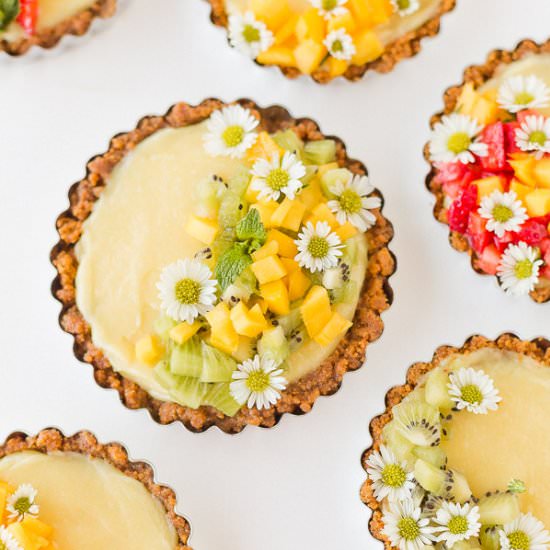 Limited Ingredient Lemon Tarts