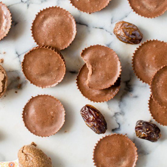 Chocolate Almond Butter Fat Cups