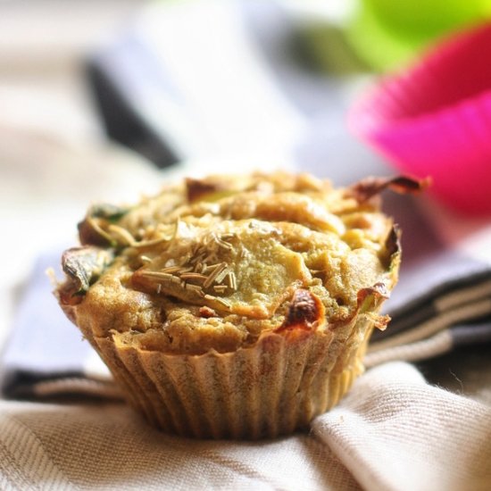 Fit pakora muffins