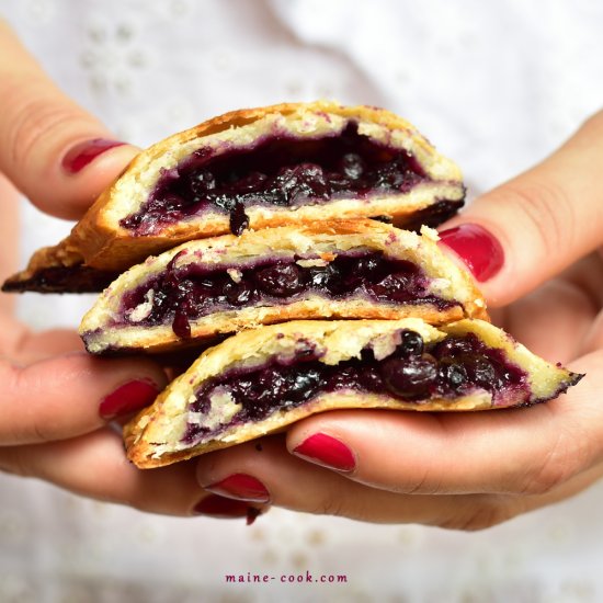 Blueberry hand pies