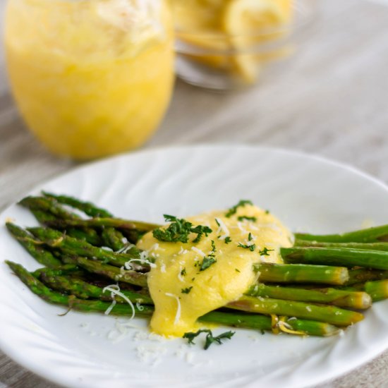 Lemon Garlic Sauteed Asparagus