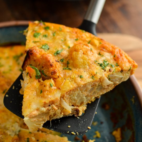 Roasted Cauliflower Frittata