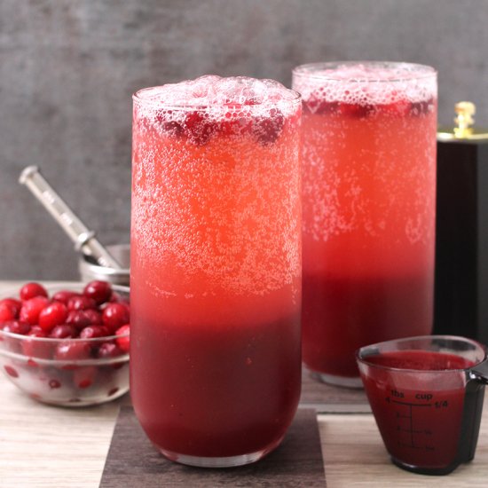 Sparkling Cranberry Panak