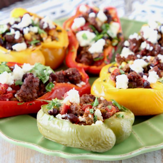 Grilled Stuffed Bell Peppers