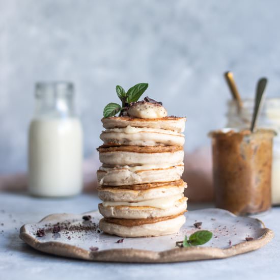 Vanilla Buckwheat Pancakes