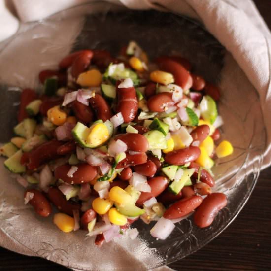 Kidney Bean and Corn Salad