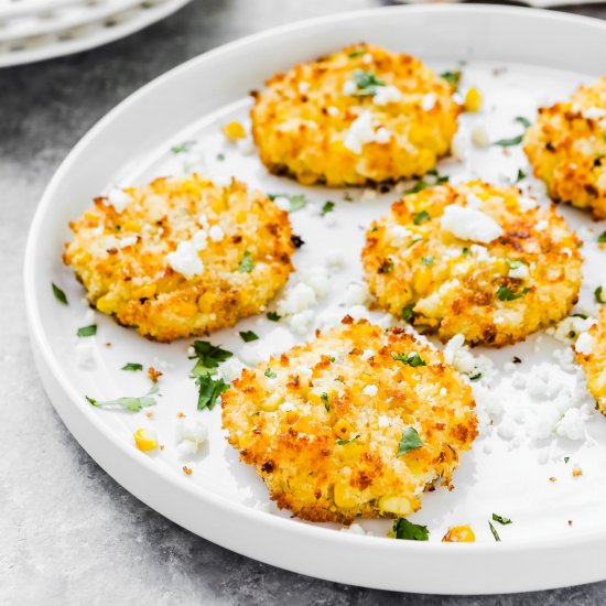 Easy Baked Corn Croquettes