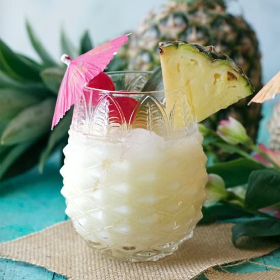 Pineapple Coconut Rum Cooler