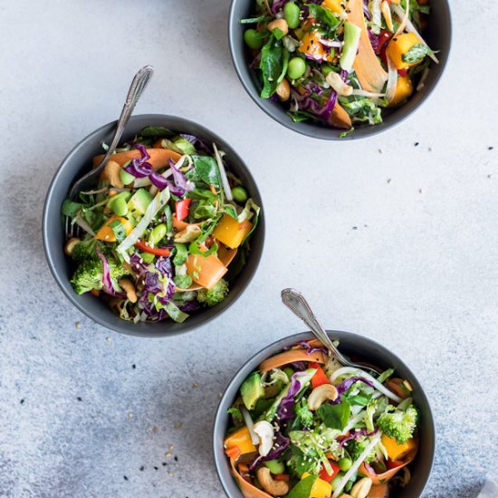 Thai crunch salad