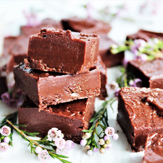 Almond Butter Freezer Fudge