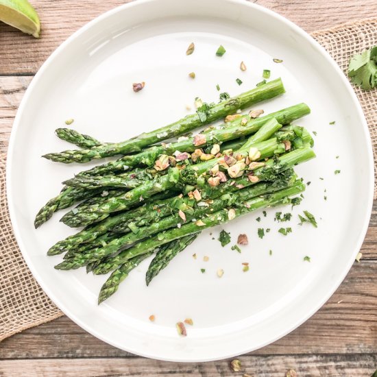 Roasted Asparagus with Garlic