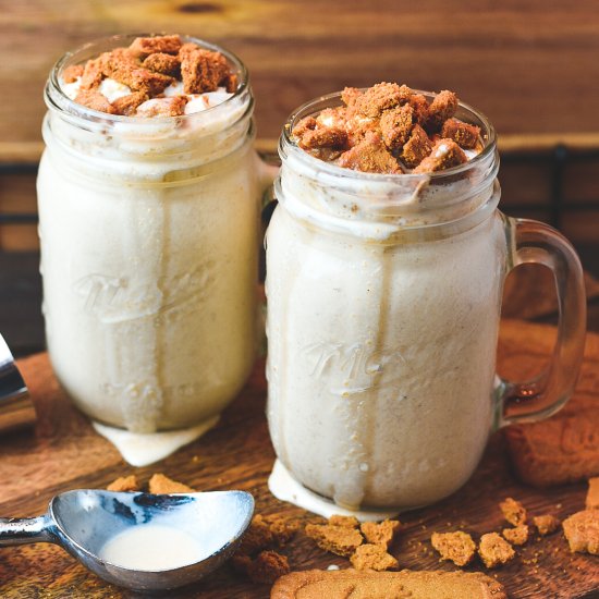 Biscoff & Cream Boozy Milkshake