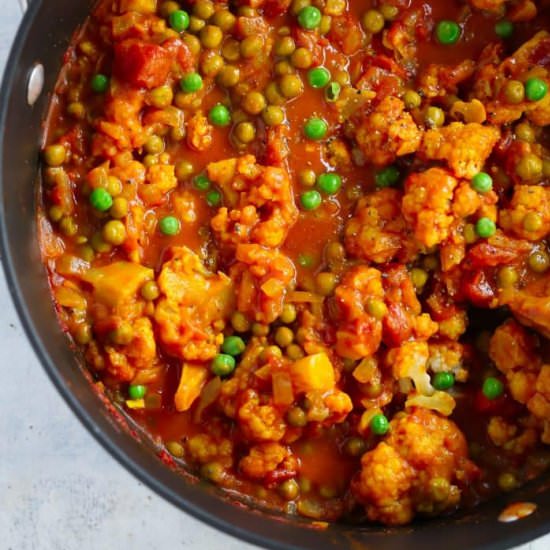 Easy One-Pan Cauliflower