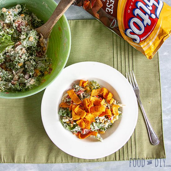 Kale Corn Chip Summer Salad