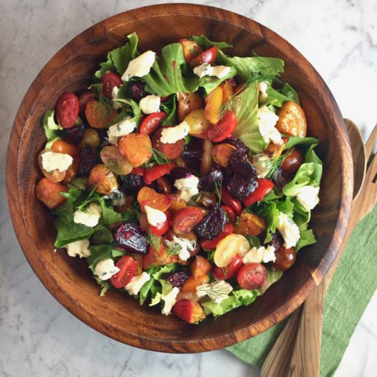 Escarole & Roasted Beet Salad