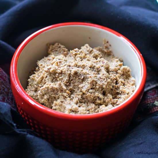 Coconut and flax seed chutney