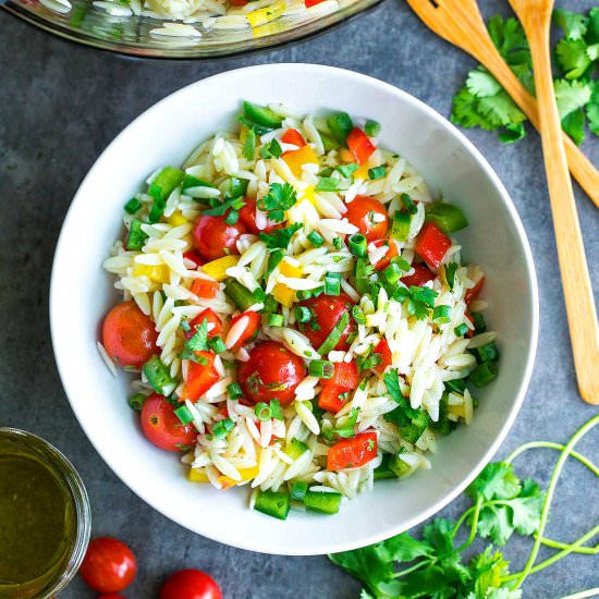 Healthy Orzo Salad