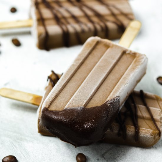 Cashew Coffee Popsicles