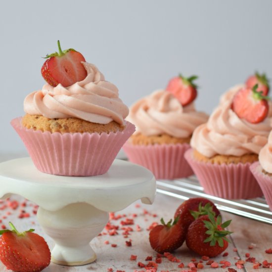 Strawberry Cupcakes