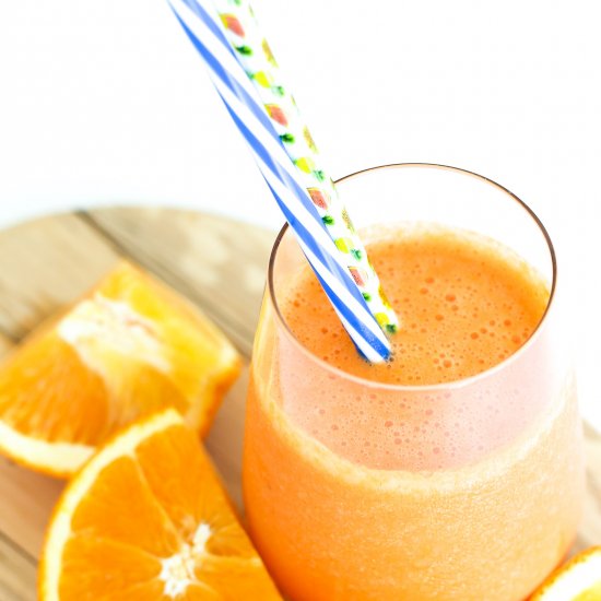 Tropical Orange Carrot Smoothie