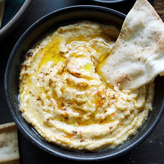 Hummus and Pita Chips