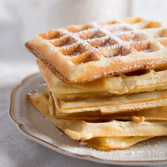 Homemade Belgian Waffles