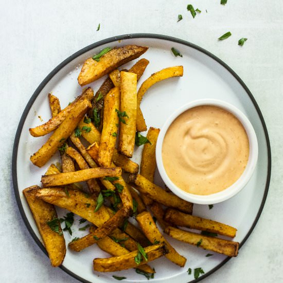 Rutabaga Fries