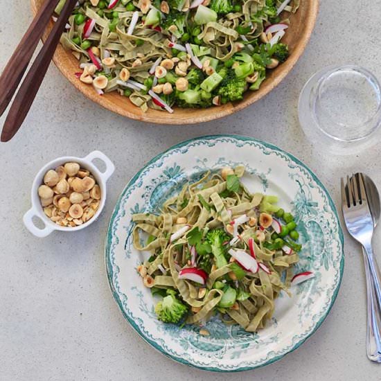 Very Green Vegetable Pasta