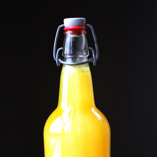 Homemade pineapple gingerade