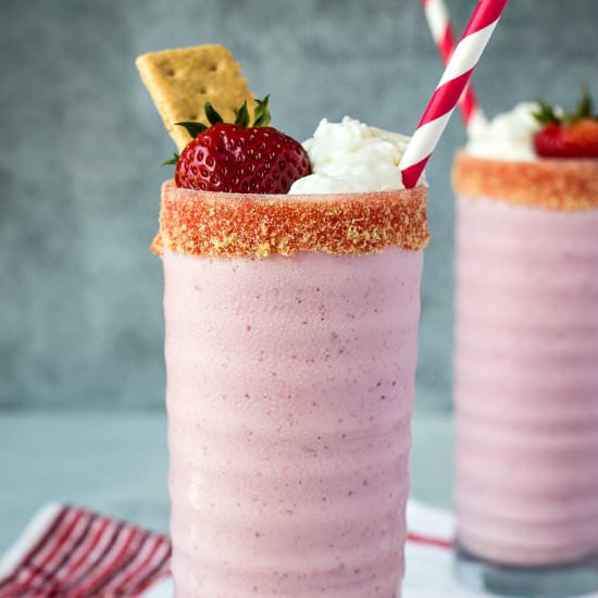 Strawberry Cheesecake Milkshake