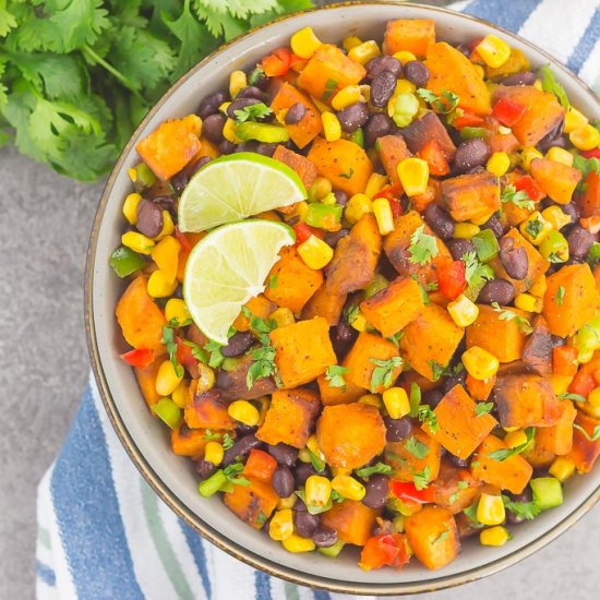 Southwestern Sweet Potato Salad